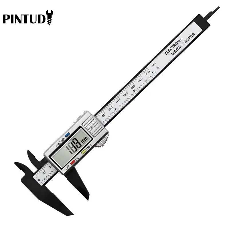 Mini Digital Vernier Caliper 0150mm Plastic Measuring Tool For Students  Hobbyists 9