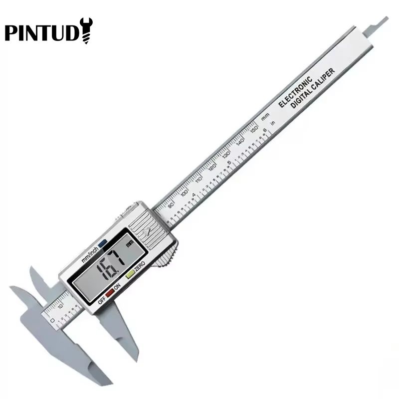 Mini Digital Vernier Caliper 0150mm Plastic Measuring Tool For Students  Hobbyists 8
