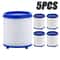 30PCS Faucet Shower Water Filter Cartridges Dual PP Cotton Replacement For Kitchen Bath 7