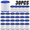 30PCS Faucet Shower Water Filter Cartridges Dual PP Cotton Replacement For Kitchen Bath 8