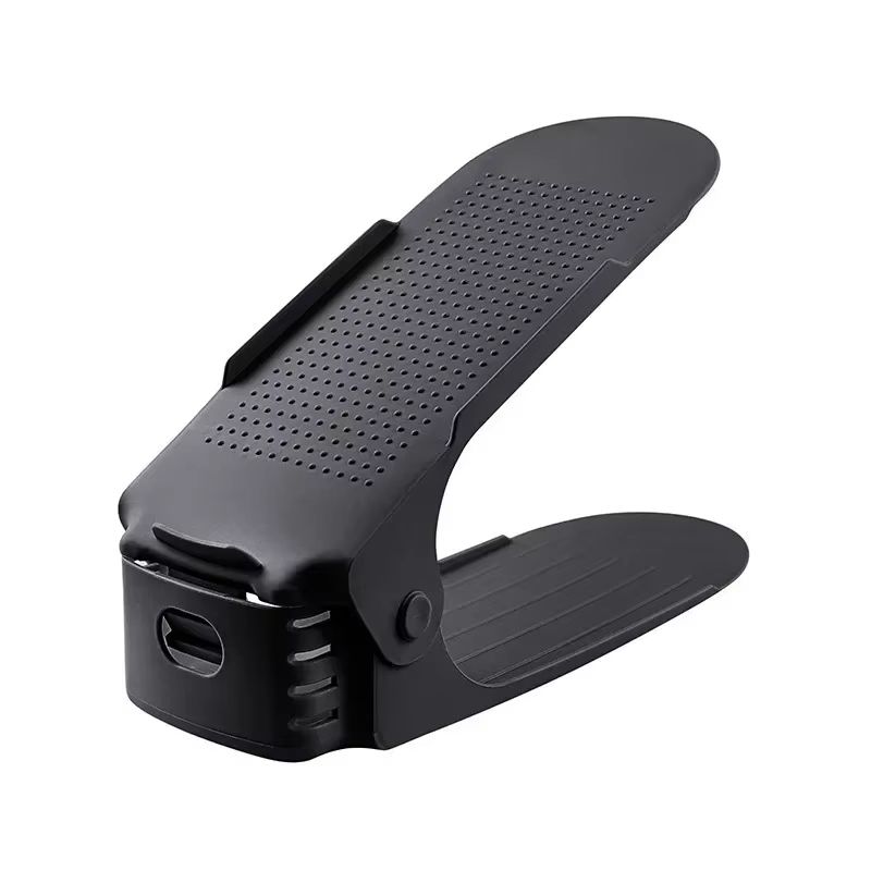 10PCS Adjustable Shoe Stacker Slots  Double Deck Space Saver Rack For Closet Organization 9