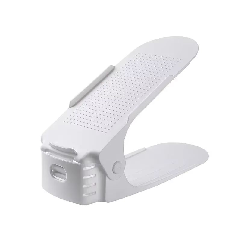 10PCS Adjustable Shoe Stacker Slots  Double Deck Space Saver Rack For Closet Organization 11