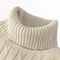 Mens Turtleneck Sweater Casual Rollneck Knitted Wool Jumper For Warmth 9