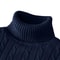 Mens Turtleneck Sweater Casual Rollneck Knitted Wool Jumper For Warmth 6
