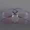 Gmei Rimless Optical Glasses Ultralight Flexible Memory Alloy Eyeglass Frames For Men Women 2