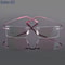 Gmei Rimless Optical Glasses Ultralight Flexible Memory Alloy Eyeglass Frames For Men Women 7