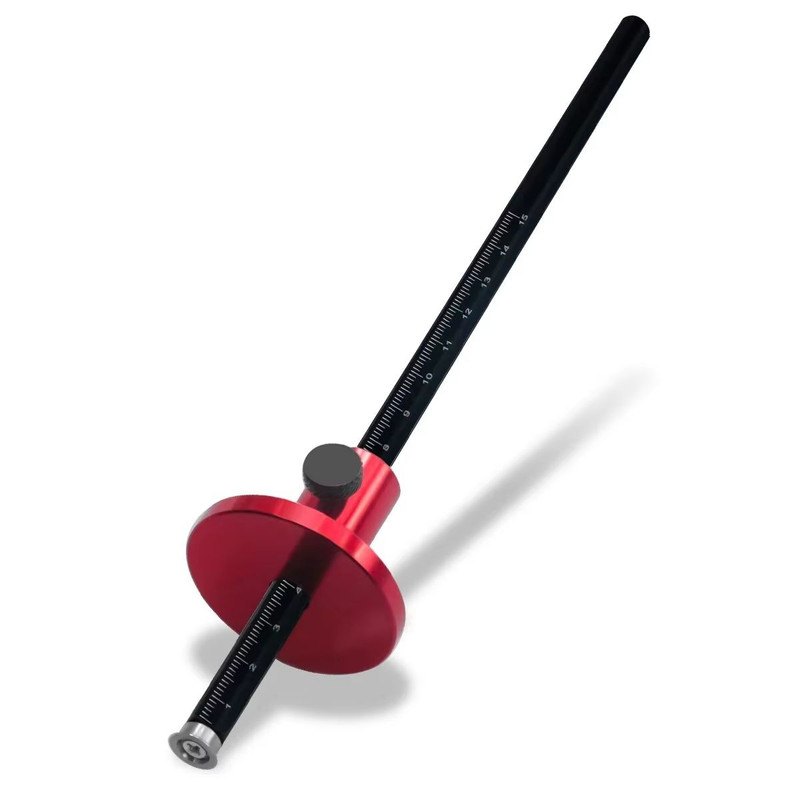 Precision Wheel Marking Gauge  Wood Scriber  Measuring Tool 6