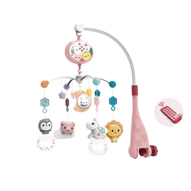 Musical Baby Crib Mobile With Lights  Music Projection  RemoteControlled Infant Crib Toy 10