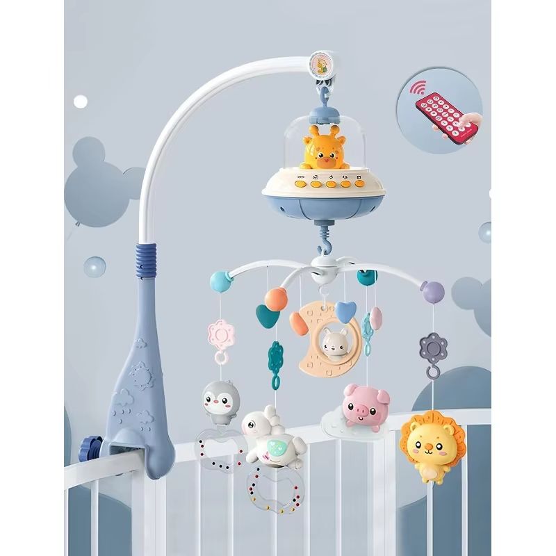 Musical Baby Crib Mobile With Lights  Music Projection  RemoteControlled Infant Crib Toy 13