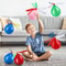 SkySpin Balloon Helicopter Toy Set 6 Pieces Outdoor Flying Fun For Kids 2