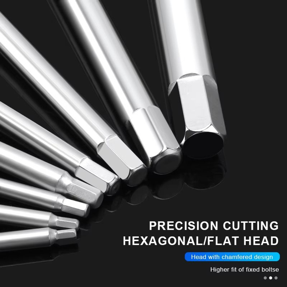 RIDERACE THandle Allen Wrench Set 2253456810 Mm  HeavyDuty CRV Steel Bike Repair Tools 4