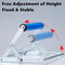 Pro Support Adjustable Height Roller Stand Optimized Support For Table Saws Miter Saws 4