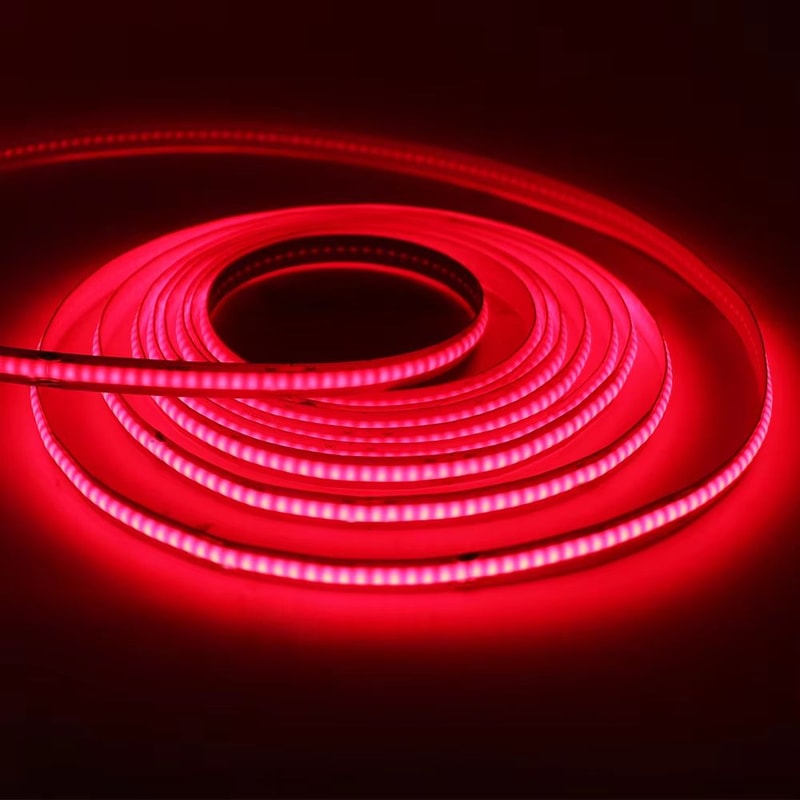 UltraSlim USB 5 V COB LED Strip Light MultiColour Flexible Ribbon For TV BackLight Home Decor 10