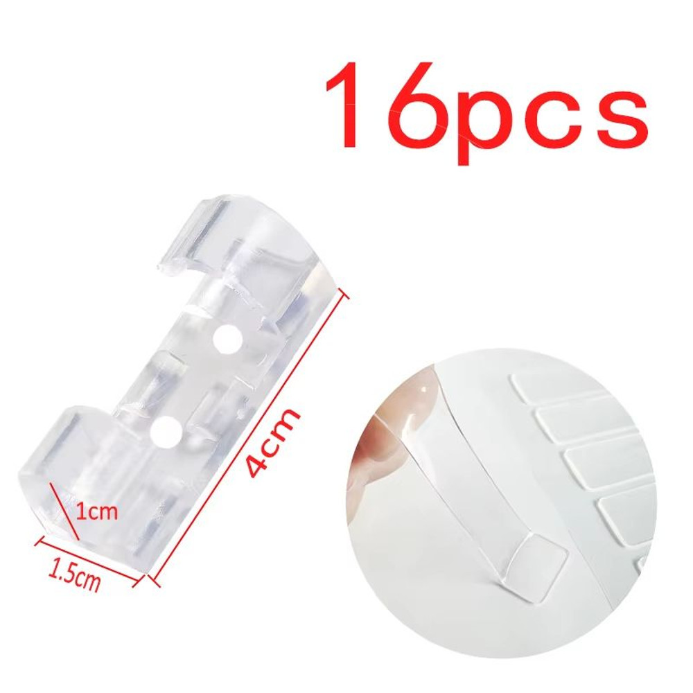 NeatLine Cable Organizer Clip Set  Desktop  Workstation Wire Manager 9
