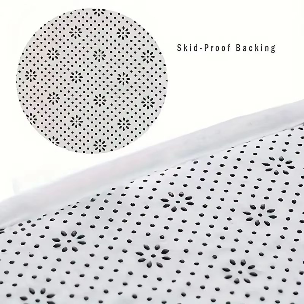 UltraAbsorbent AntiSlip Bathroom Mat Thick LongHair MachineWashable Toilet Rug 1