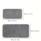 UltraAbsorbent AntiSlip Bathroom Mat Thick LongHair MachineWashable Toilet Rug 2