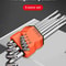 9Piece DualEnd LType Torx Star Wrench Set Precision Plum Blossom Allen Keys For Hand Repair 0