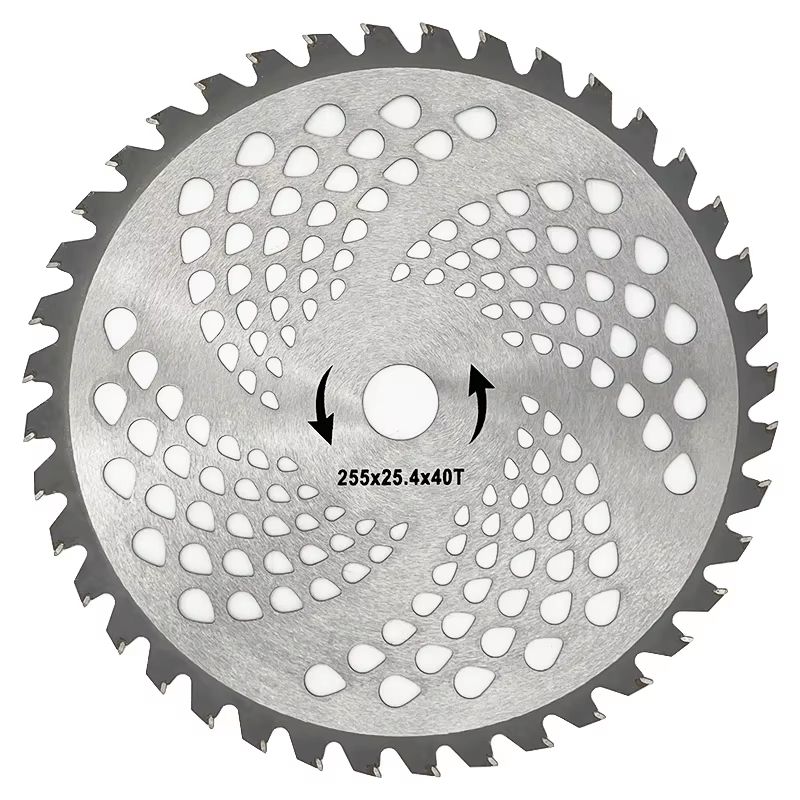 40T 255mm Alloy Brush Cutter Blade Precision Trimmer For HeavyDuty Lawn Care 1