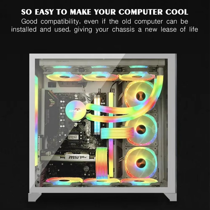 RGB PSU Cable Extension Kit  5V 3Pin ARGB Sync For 68121624Pin Connectors 5