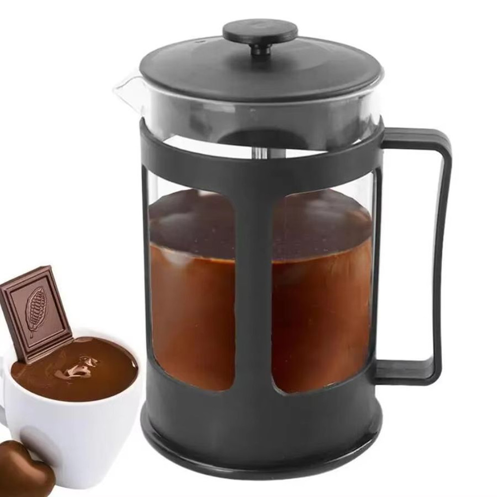 Stainless Steel Tea  Coffee Brewer With Filter  HeatResistant AntiRust Multifunctional With Handle 0