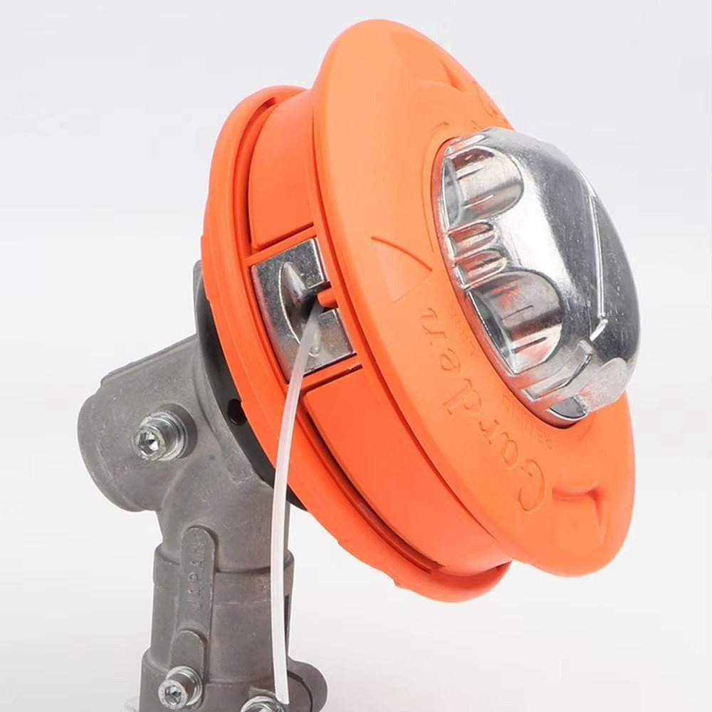 Automatic Grass Trimmer Head For Gasoline Brush Cutters M10x125mm Durable PA6 Nylon Easy Install 0