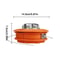 Automatic Grass Trimmer Head For Gasoline Brush Cutters M10x125mm Durable PA6 Nylon Easy Install 5