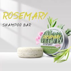 rosemary shampoo soap bar – silicone-free, natural plant-based formula for scalp cleansing & oil control