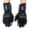 UltimateRide Genuine Leather Motorcycle Gloves  CarbonFiber Knuckle Protection  TouchScreen Ready 1