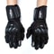 UltimateRide Genuine Leather Motorcycle Gloves CarbonFiber Knuckle Protection TouchScreen Ready 1