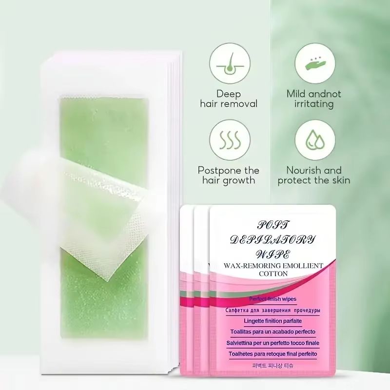 SilkySmooth Cold Wax Strips  10203050Pack For Face Arms Legs  Body 2