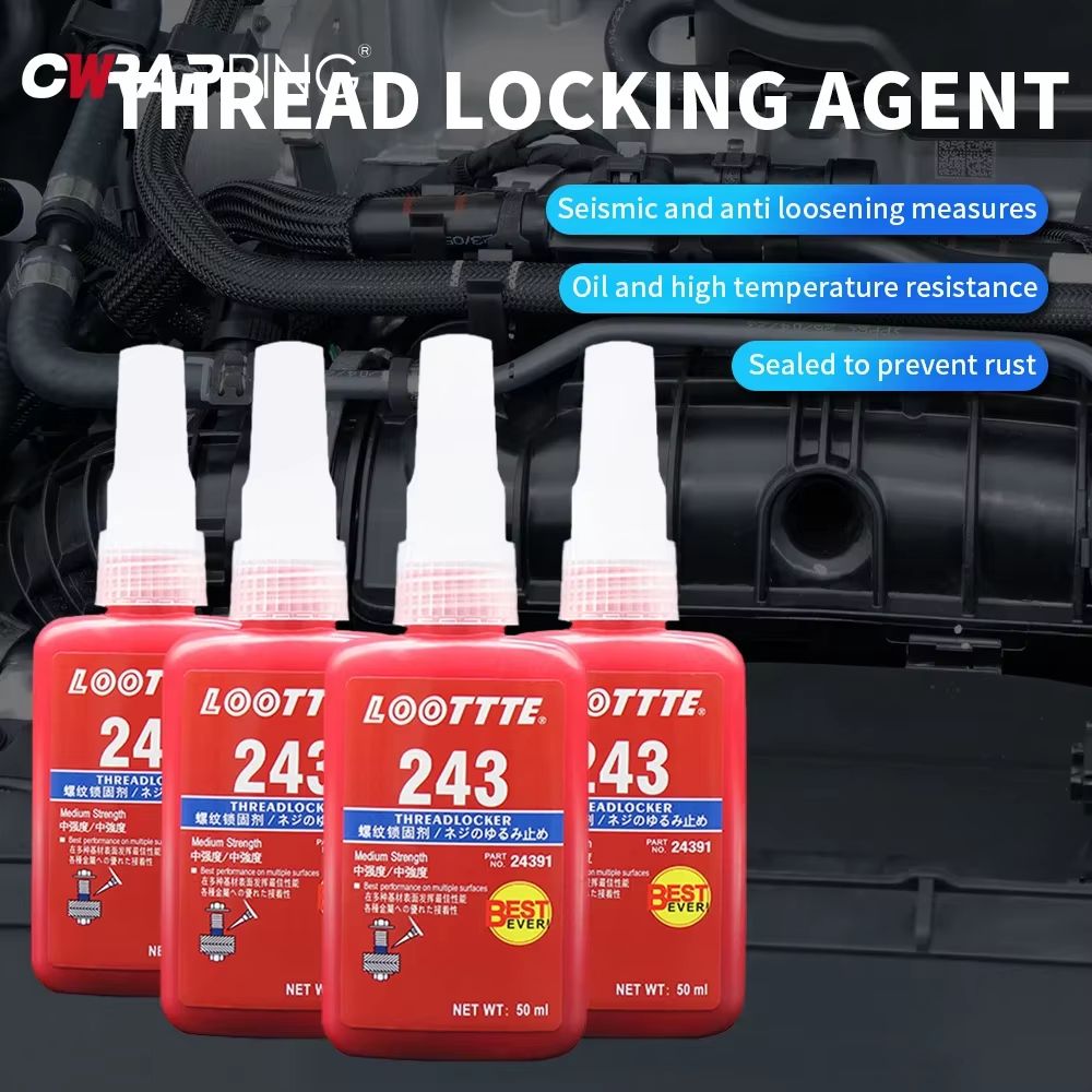 SecureHold 50 ML Thread Locking Sealant  FastCure Anaerobic Screw  Bolt Adhesive 1