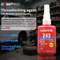 SecureHold 50 ML Thread Locking Sealant  FastCure Anaerobic Screw  Bolt Adhesive 2