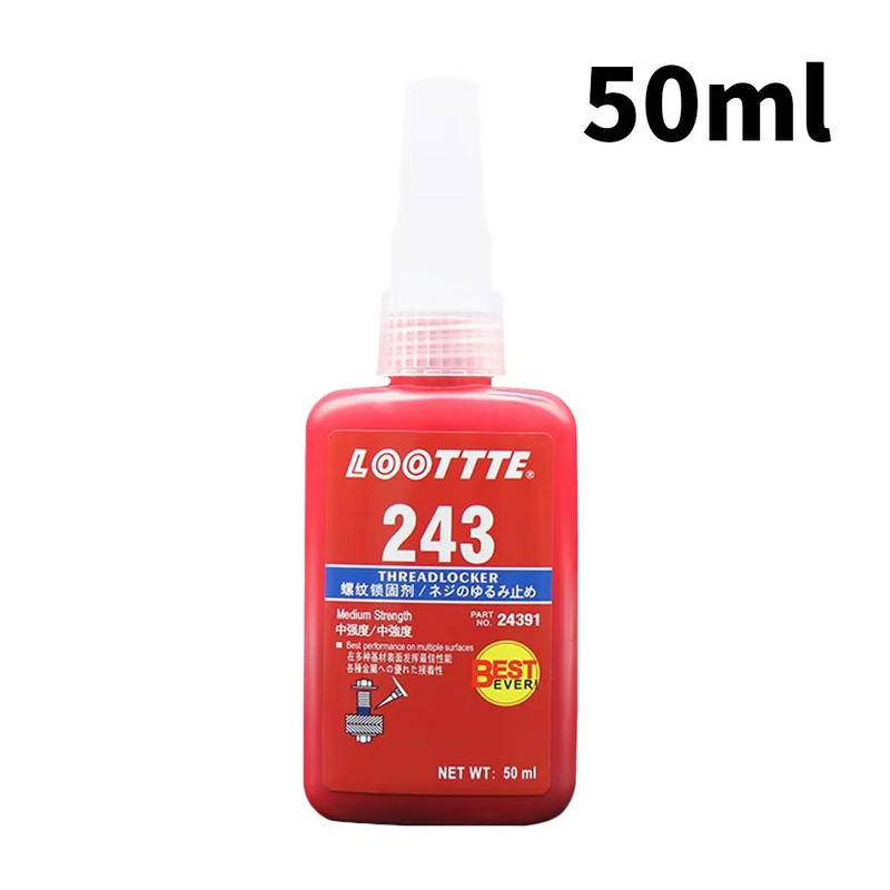 SecureHold 50 ML Thread Locking Sealant  FastCure Anaerobic Screw  Bolt Adhesive 6