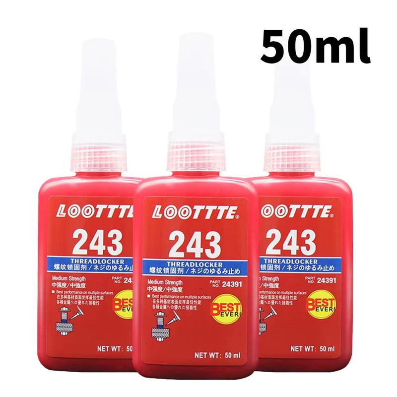 SecureHold 50 ML Thread Locking Sealant  FastCure Anaerobic Screw  Bolt Adhesive 8