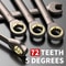 ProFlex 72Teeth DualUse Quick Ratchet Wrench Set 12Piece 1