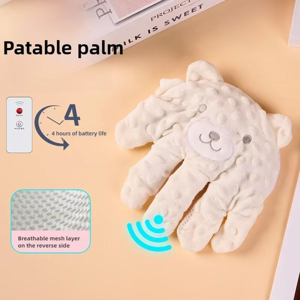 SoothPalm Smart SleepAssist Pillow  Electric PatMotion Palm For Newborns  Babies Remote Controlled 6