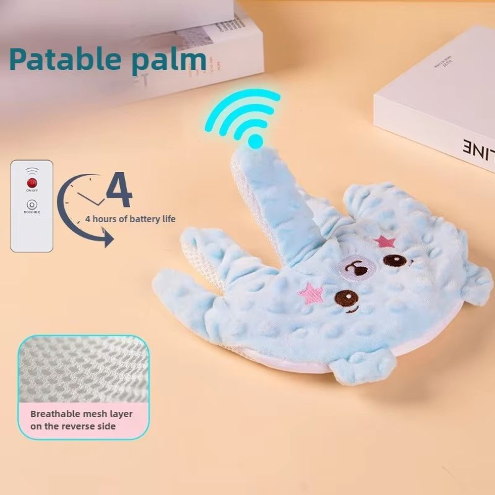 SoothPalm Smart SleepAssist Pillow  Electric PatMotion Palm For Newborns  Babies Remote Controlled 7