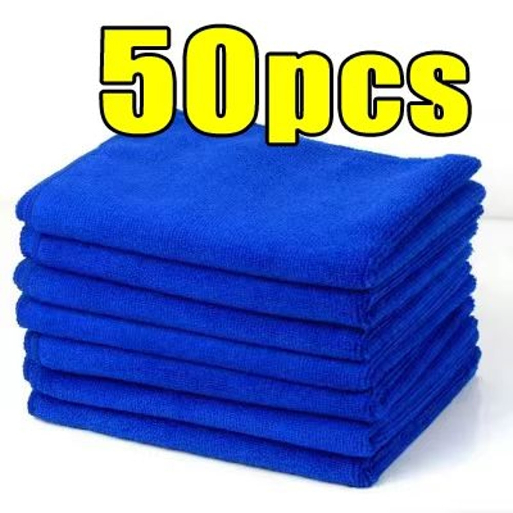UltraClean Reusable Microfiber Cleaning Towels LintFree SuperAbsorbent MultiPurpose Cloths 7