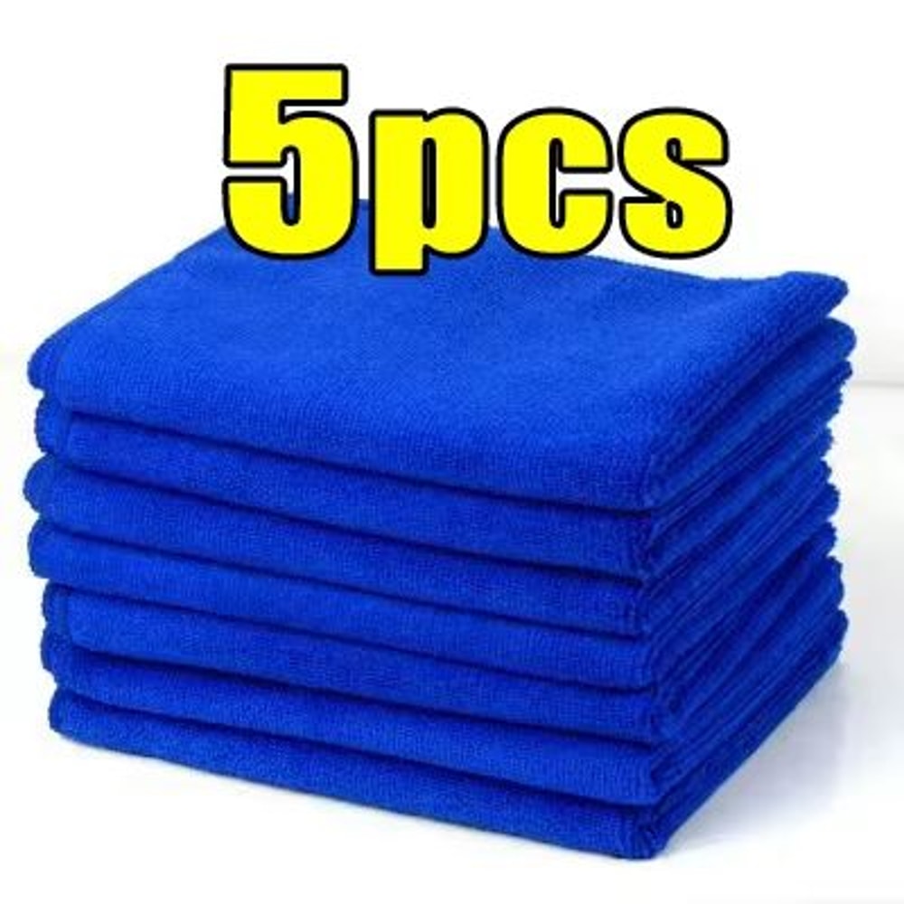UltraClean Reusable Microfiber Cleaning Towels LintFree SuperAbsorbent MultiPurpose Cloths 8