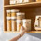 ClearLock Premium Transparent Pasta  Grain Storage Box  MoistureProof Kitchen Container 3