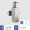 SaniWall 304 Brushed Stainless Steel Manual Soap Dispenser WallMounted Square Round For Bathrooms 11