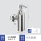 SaniWall 304 Brushed Stainless Steel Manual Soap Dispenser WallMounted Square Round For Bathrooms 5