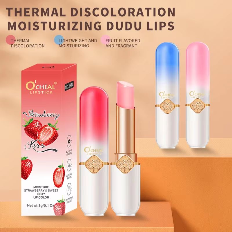 ColorMood Peach TemperatureChanging Lipstick  LongLasting Moisturizer  Waterproof Finish 2