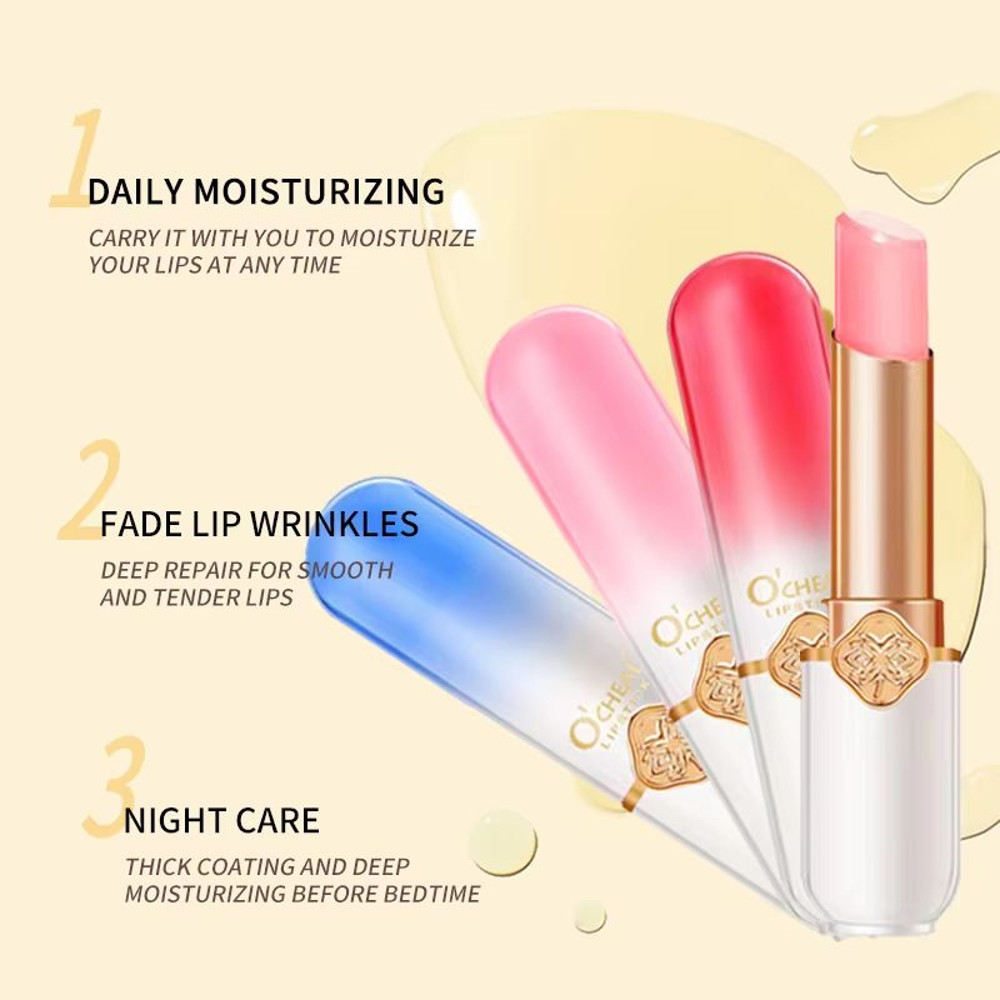 ColorMood Peach TemperatureChanging Lipstick  LongLasting Moisturizer  Waterproof Finish 3