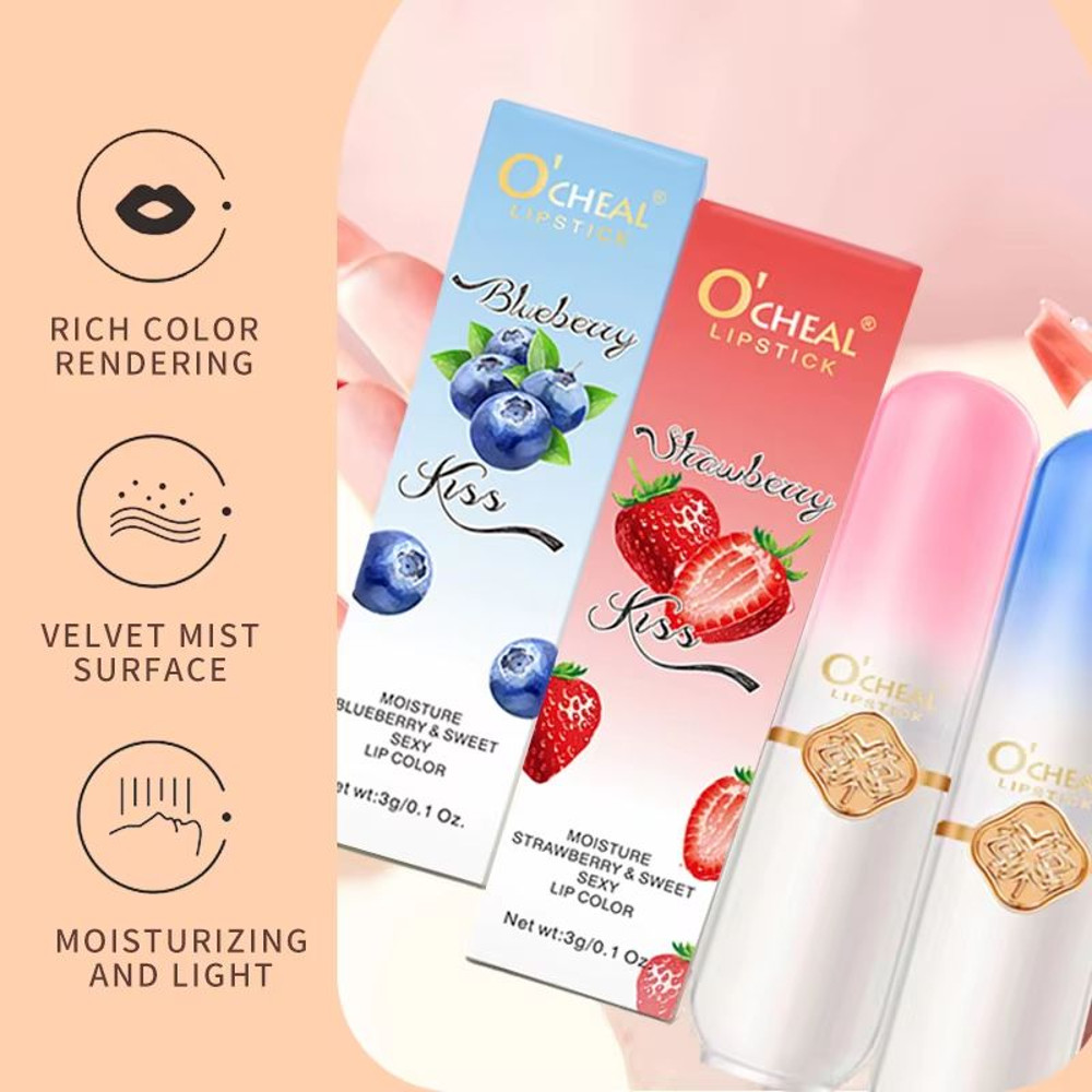 ColorMood Peach TemperatureChanging Lipstick  LongLasting Moisturizer  Waterproof Finish 4
