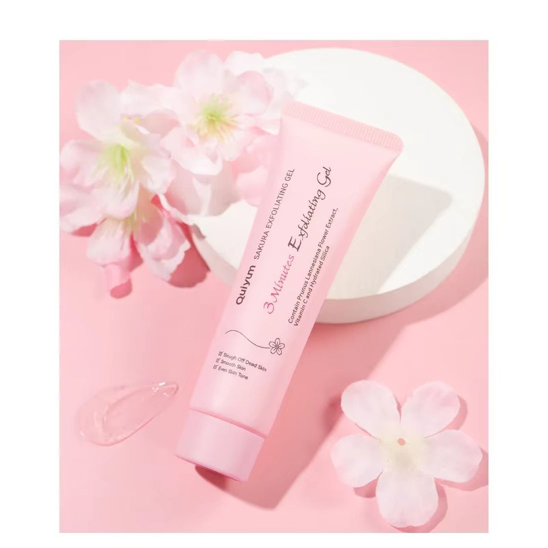 Sakura Glow Peeling Gel Moisturizing Nourishing Exfoliator 6