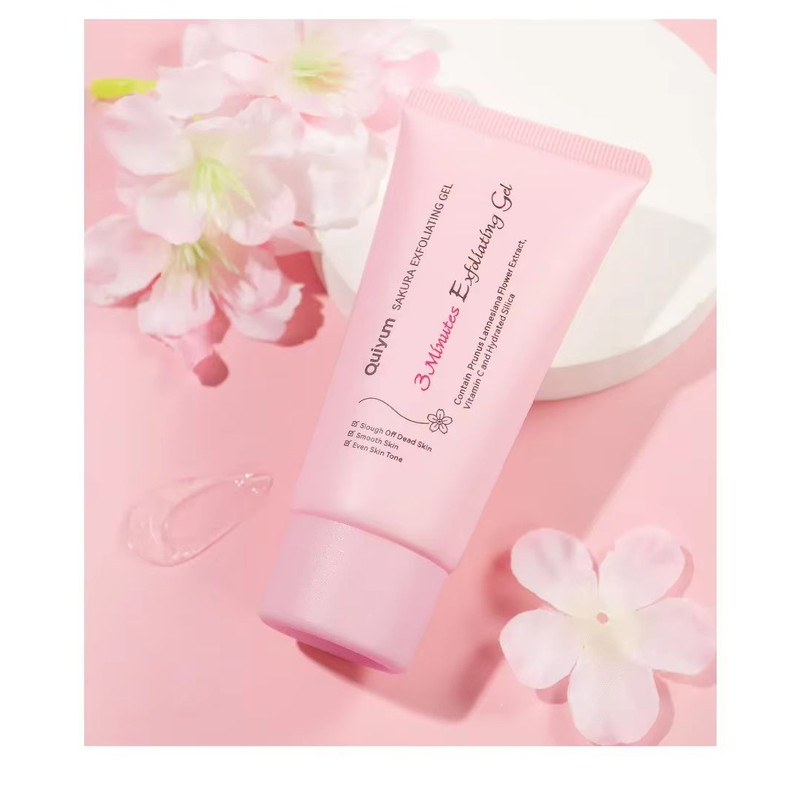 Sakura Glow Peeling Gel Moisturizing Nourishing Exfoliator 7