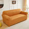 UltraFit SolidColor Stretch Sofa Slipcover  NonSlip DustProof Furniture Protector 4