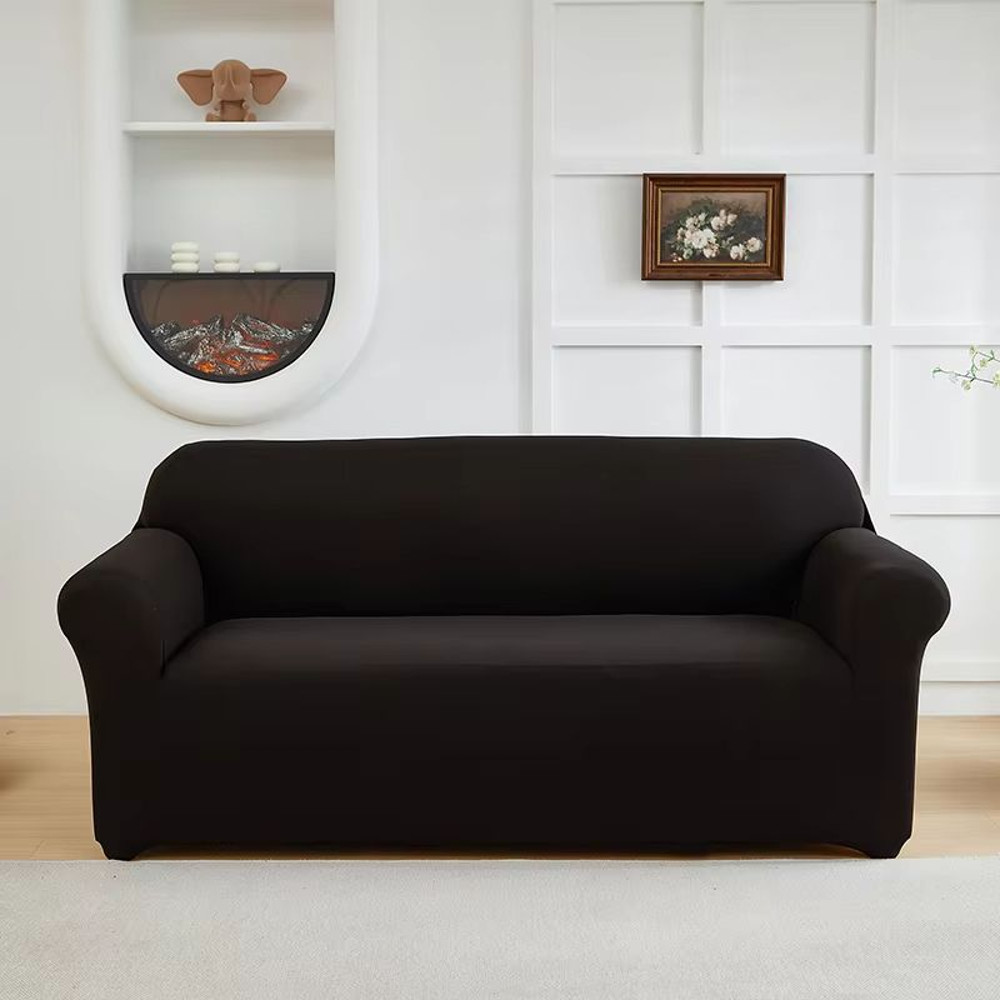 UltraFit SolidColor Stretch Sofa Slipcover  NonSlip DustProof Furniture Protector 11