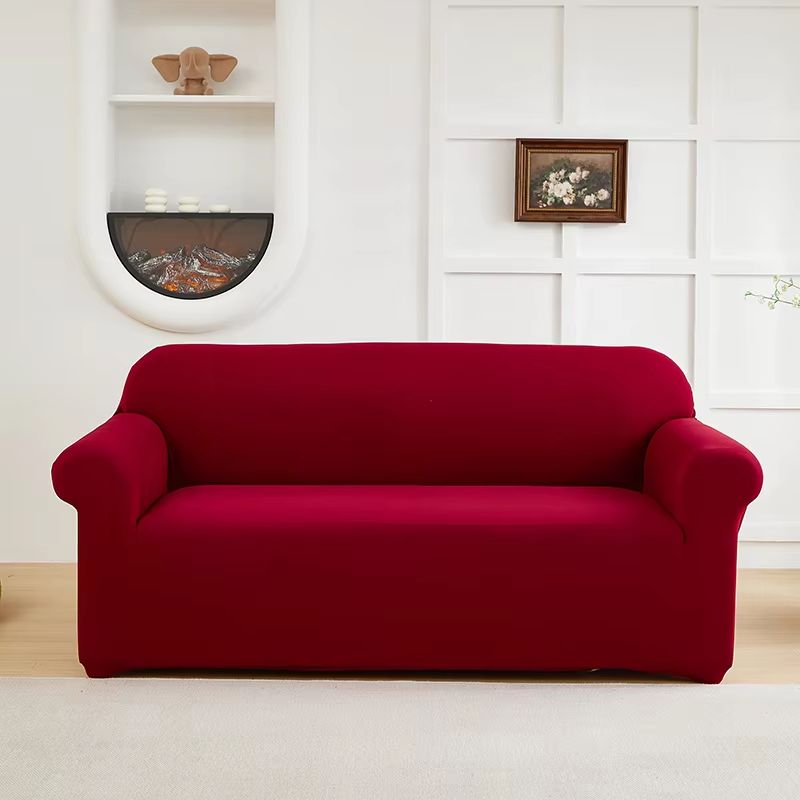 UltraFit SolidColor Stretch Sofa Slipcover  NonSlip DustProof Furniture Protector 13